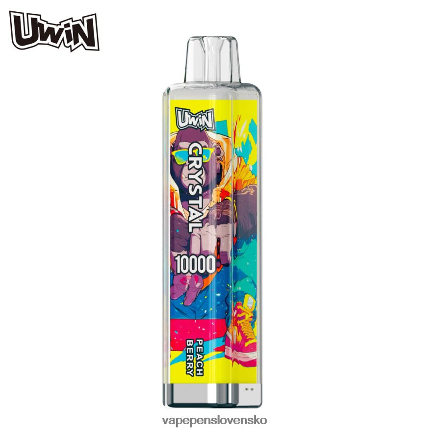 Vape Shop Bratislava broskyňové bobule | UWIN CRYSTAL 10 000 jednorazové vapy XXX6HP12