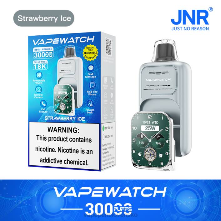 Vape Slovensko jahodový ľad - JNR vape hodinky JT4010