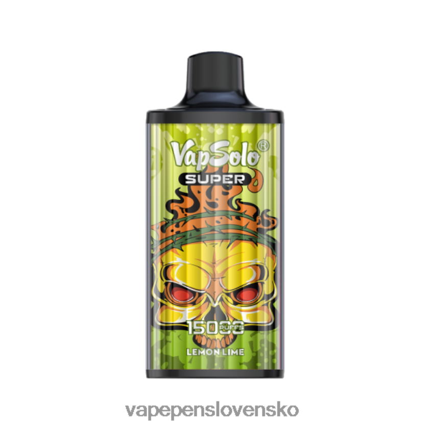 Vapsolo SUPER jednorazová vapa citrónová limetka 6JP0HD130 Vape Pen