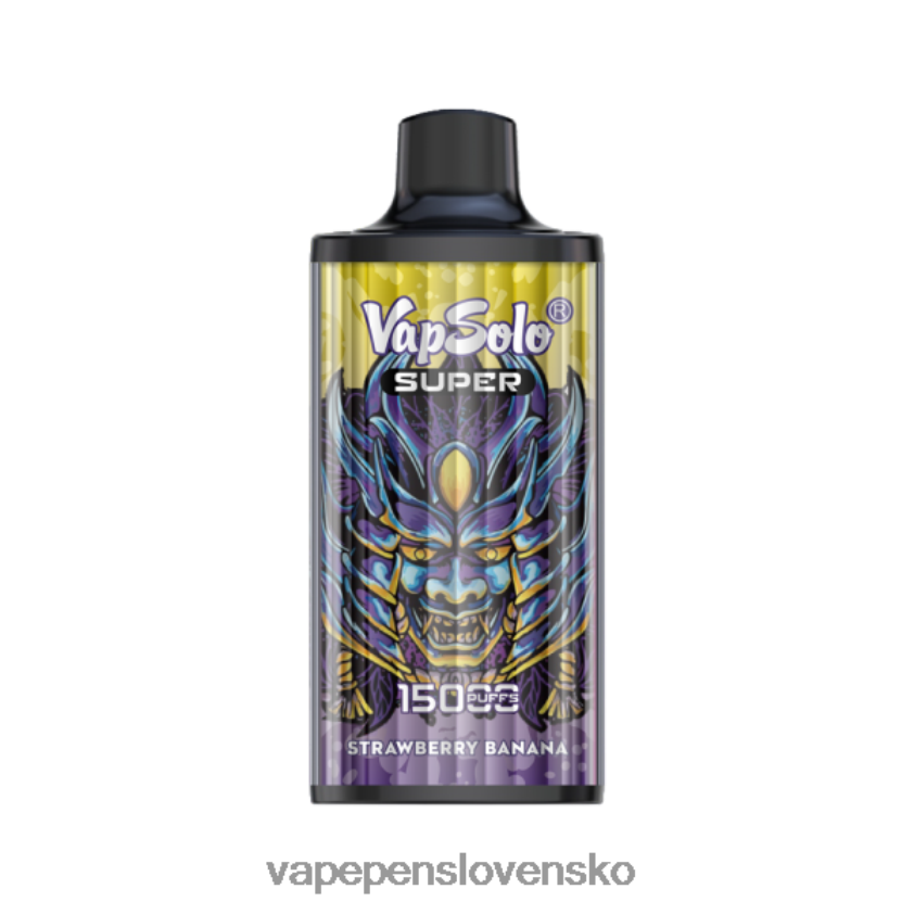 Vapsolo SUPER jednorazová vapa jahodový banán 6JP0HD134 Vape Shop Bratislava