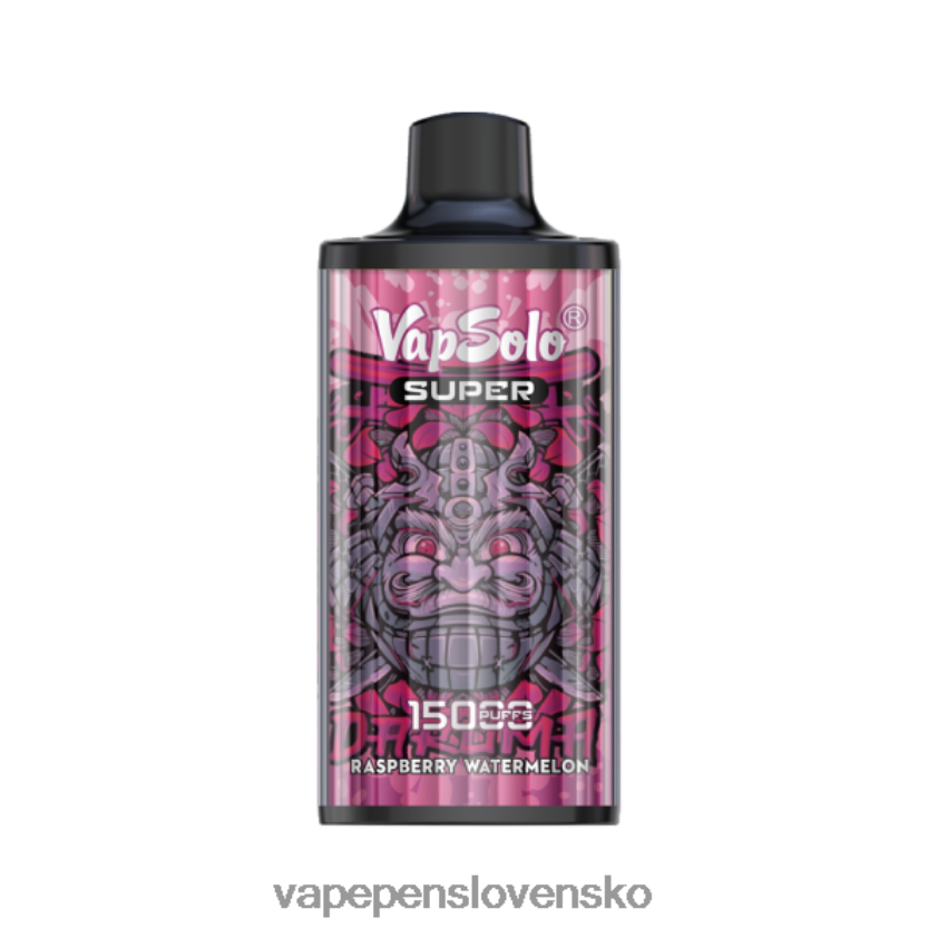 Vapsolo SUPER jednorazová vapa malinový vodný melón 6JP0HD131 Vape Slovensko