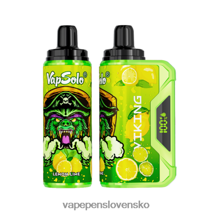 Vapsolo VIKING jednorazová vapa citrónová limetka 6JP0HD152 Vape Cigareta