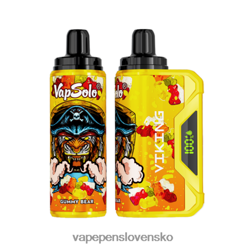Vapsolo VIKING jednorazová vapa gumový medvedík 6JP0HD151 Vape Slovensko
