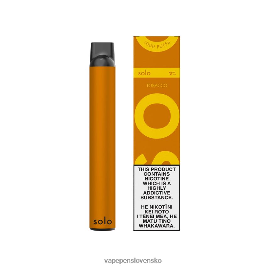 Vape Cigareta tabak | Solo jednorazová vapa 2XFHNR17