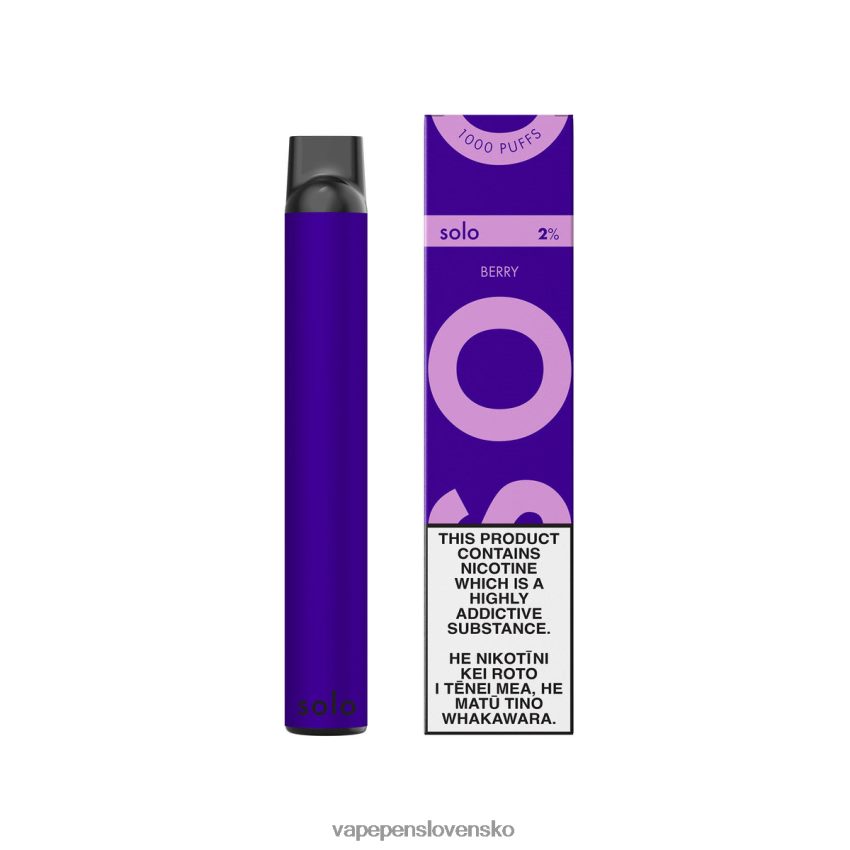 Vape Slovensko bobule | Solo jednorazová vapa 2XFHNR16
