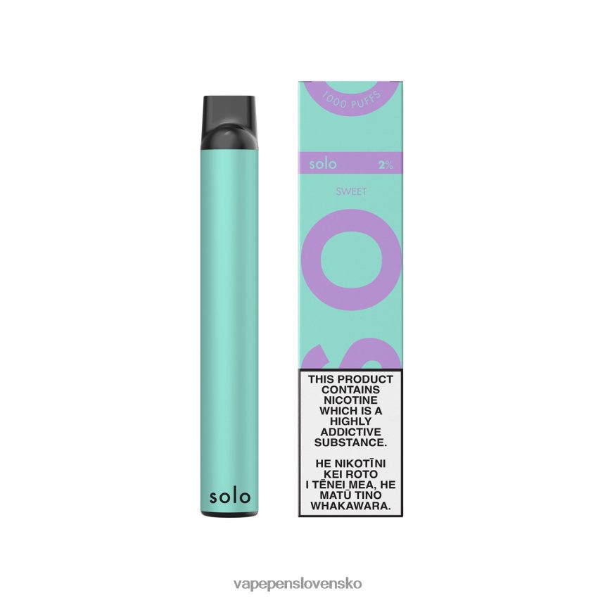 Vape Slovensko sladké | Solo jednorazová vapa 2XFHNR10