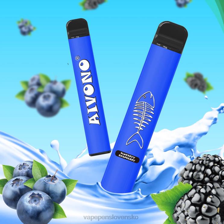 Aivono AIM FISHBONE 600 čučoriedka malina - LD0D2281 Vape Cigareta