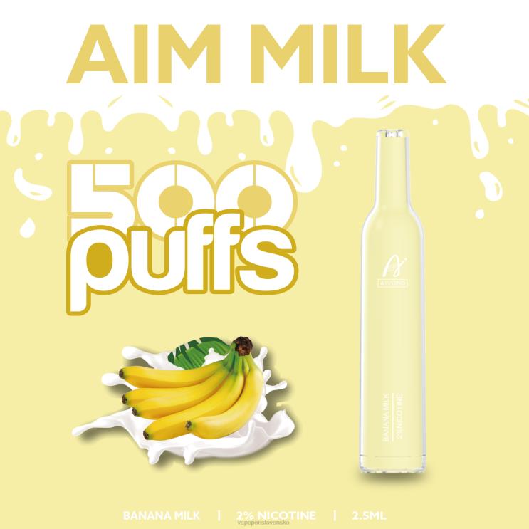 Aivono AIM MILK 500 banánové mlieko - LD0D2275 Vape Cigareta