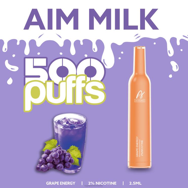 Aivono AIM MILK 500 hroznová energia - LD0D2265 Vape Slovensko