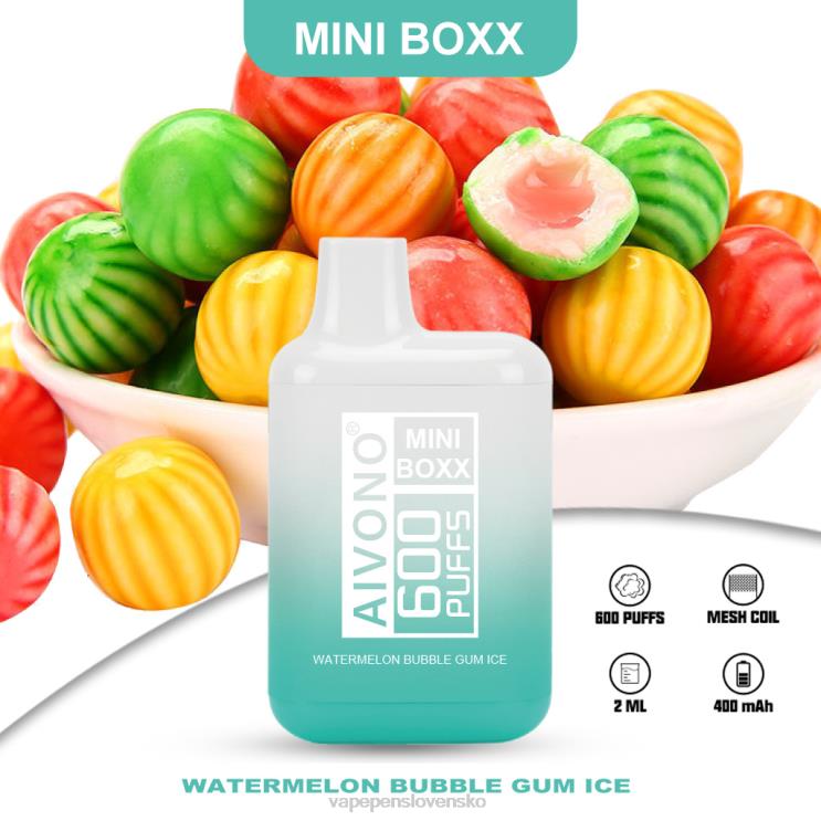Aivono AIM MINI BOXX 600 melónová žuvačková ľadová - LD0D2235 Vape Slovensko
