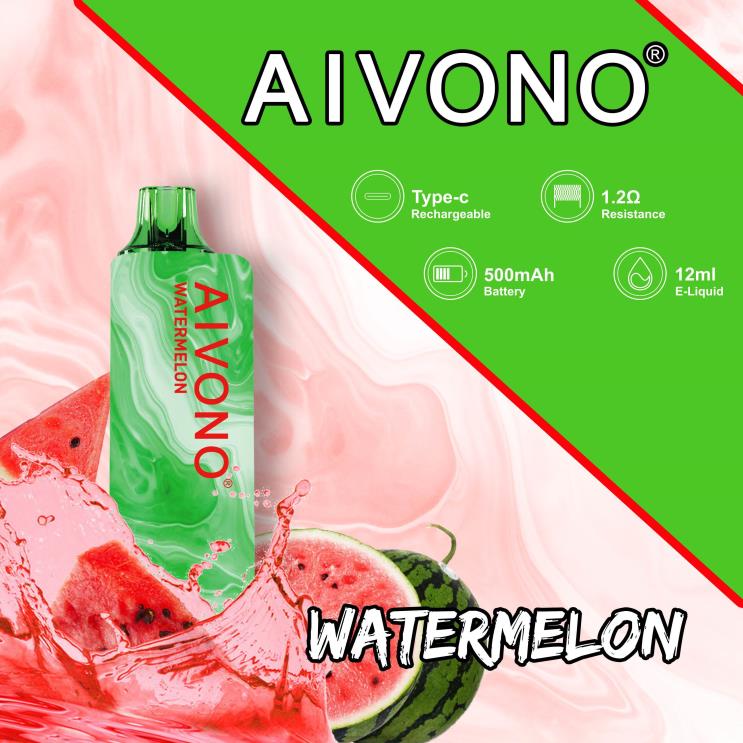 Aivono AIM GUN 7000 vodný melón - LD0D2110 Vape Cigareta