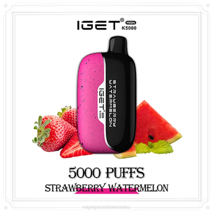 Vape Shop Bratislava HN8Z9 jahodový melón IGET Moon K5000