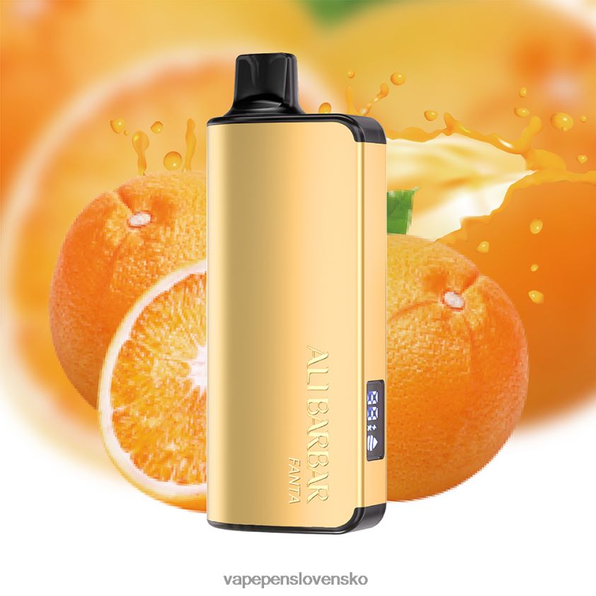 Alibarbar Ingot 9000 jednorazová vapa kalifornský západ slnka 6JP0HD16 Vape Slovensko