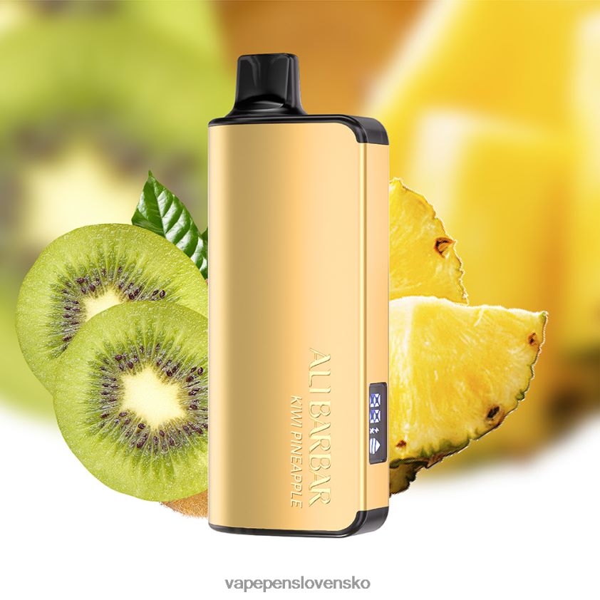 Alibarbar Ingot 9000 jednorazová vapa kiwi ananás 6JP0HD21 Vape Slovensko