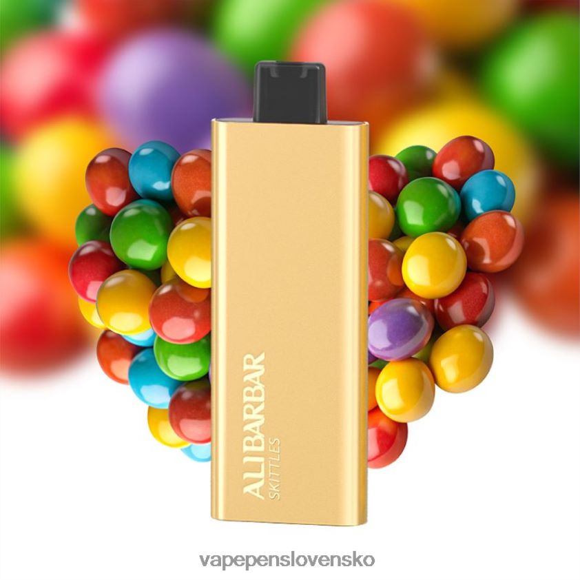 Alibarbar Pandora 7000 jednorazové vapy dúhový cukrík 6JP0HD60 Vape Pen