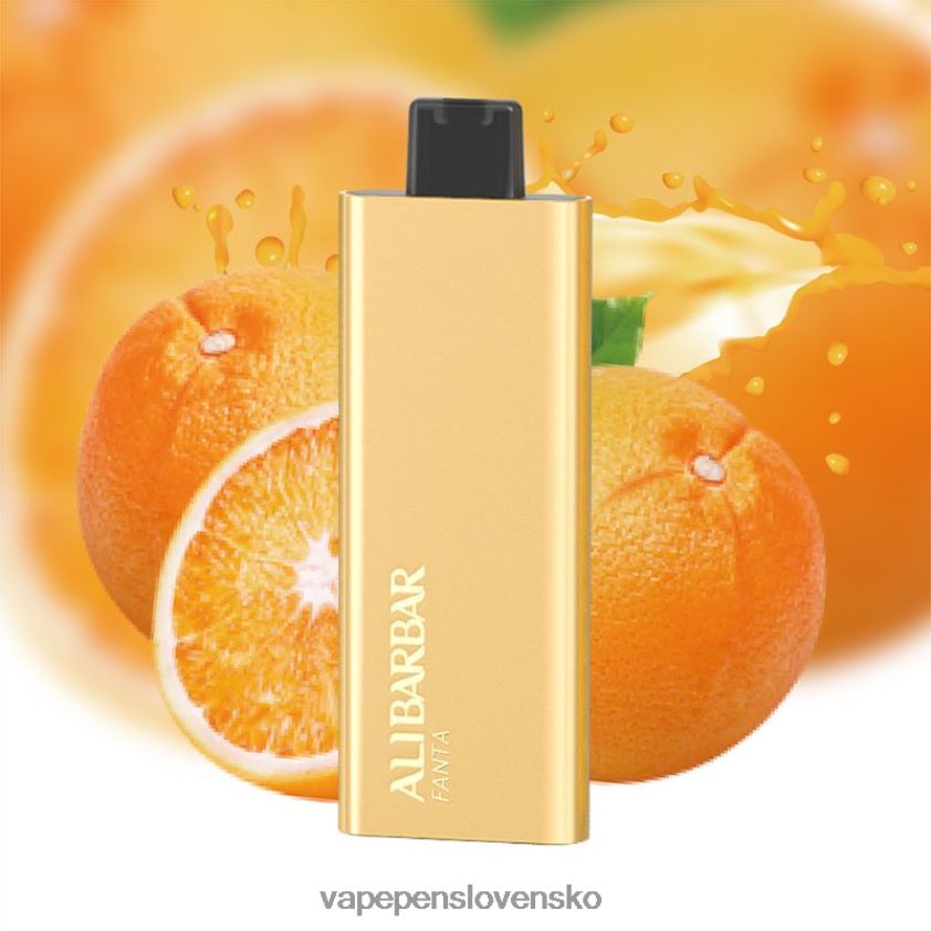 Alibarbar Pandora 7000 jednorazové vapy kalifornský západ slnka 6JP0HD52 Vape Cigareta