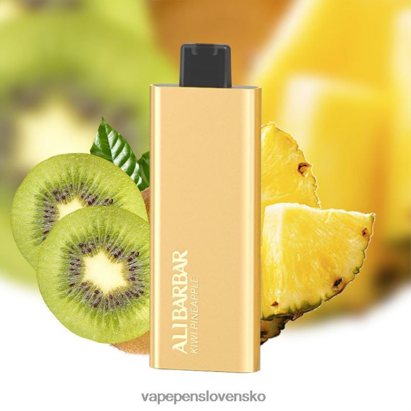 Alibarbar Pandora 7000 jednorazové vapy kiwi ananás 6JP0HD57 Vape Cigareta