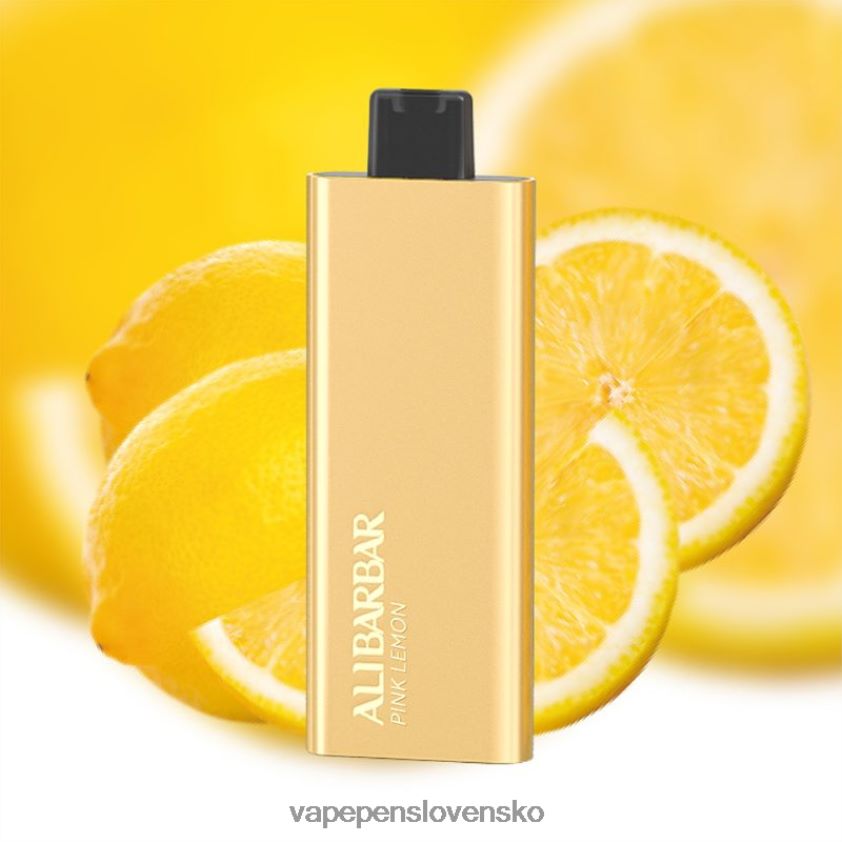 Alibarbar Pandora 7000 jednorazové vapy ružový citrón 6JP0HD59 Vape Shop Bratislava