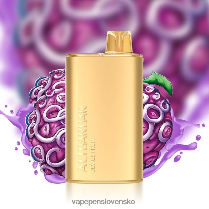 Alibarbar Rich 8000 jednorazová vapa diablove ovocie 6JP0HD4 Vape Shop Bratislava