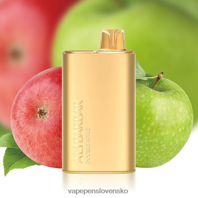 Alibarbar Rich 8000 jednorazová vapa dvojité jablko 6JP0HD5 Vape Pen