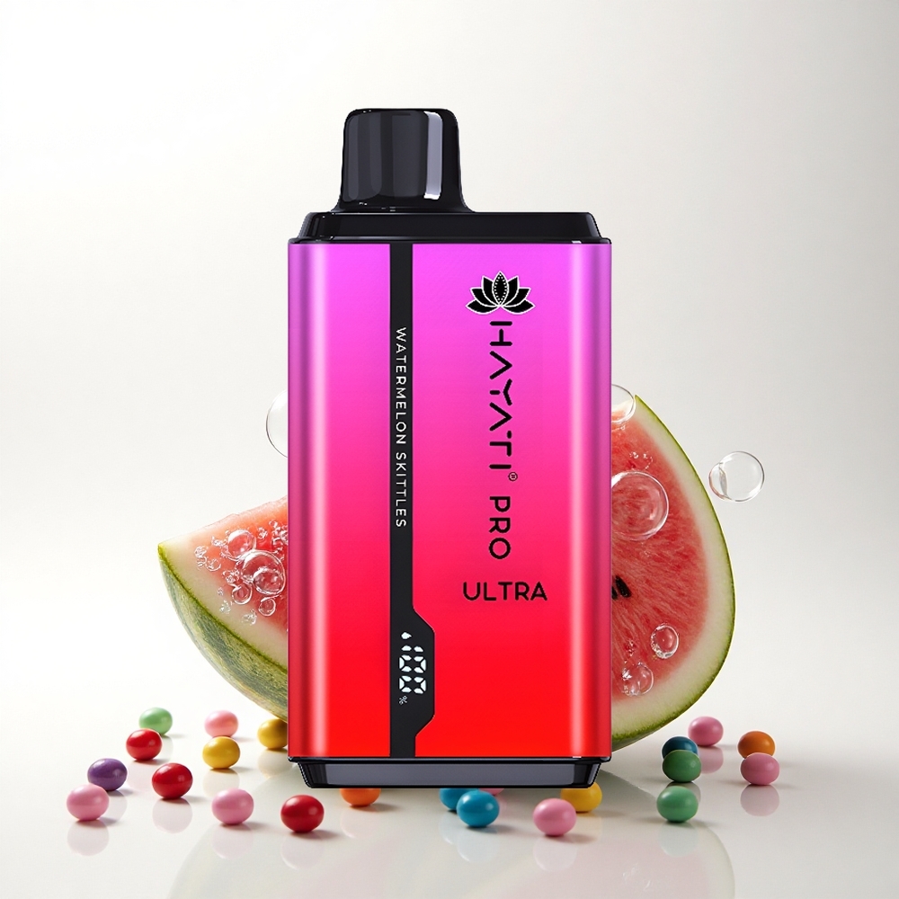 Hayati Pro Ultra 15000 Puffs Melónové Skittles 850mAh 2%