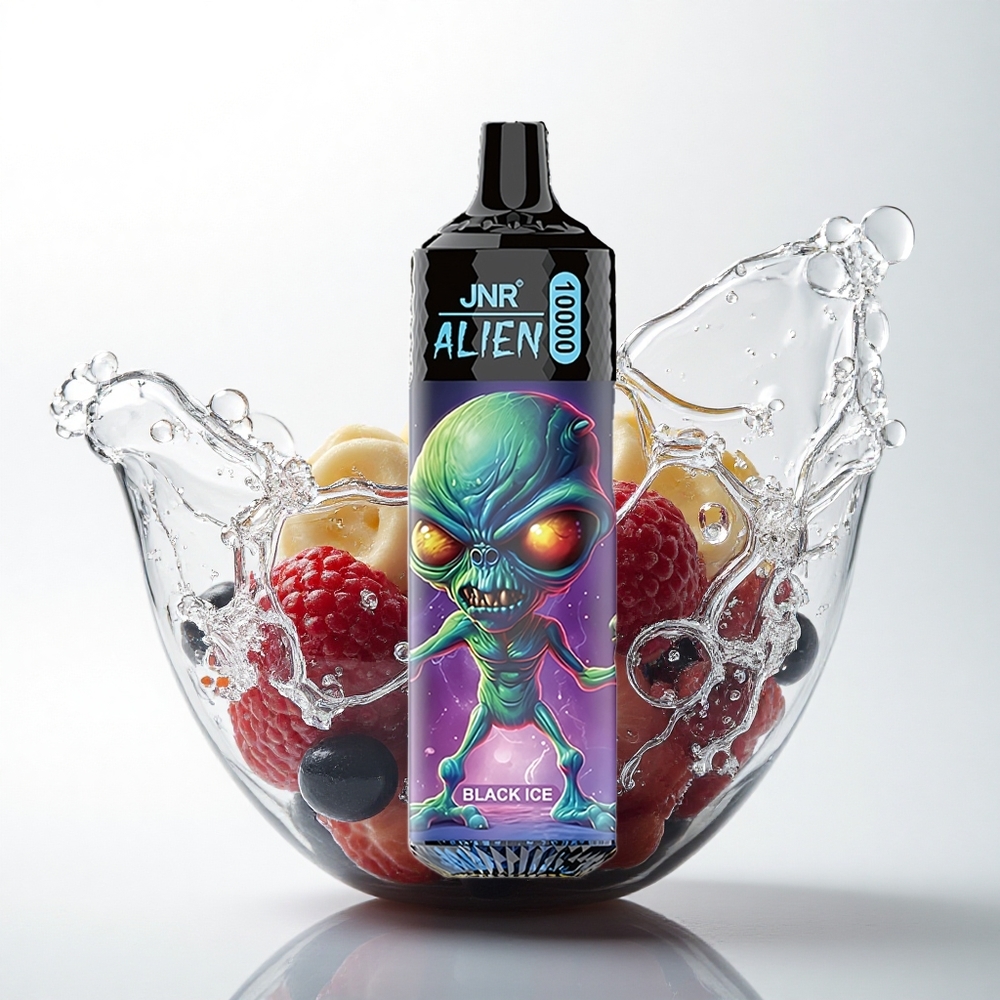 JNR Alien 10000 Čierny Ľad RGB Mesh 20ml