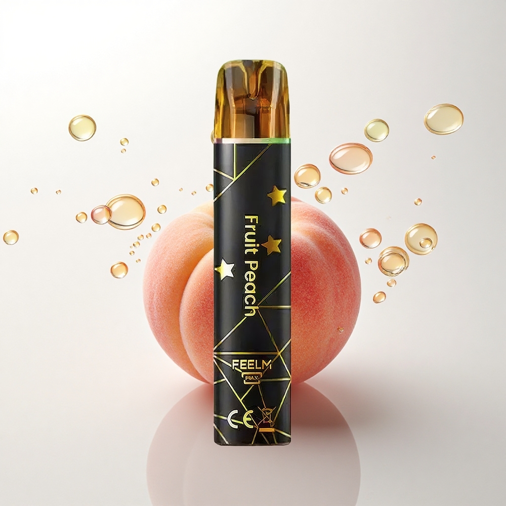 JNR Black&Golden 600+200 Broskačový Vape 800 Puffov 550mAh 2ml