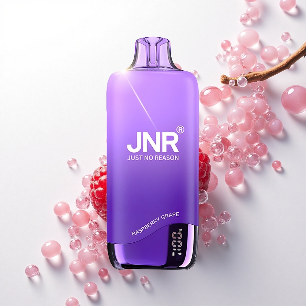 JNR Rainbow 10500 Malinovo Hroznový 18ml 0.8ohm Mesh