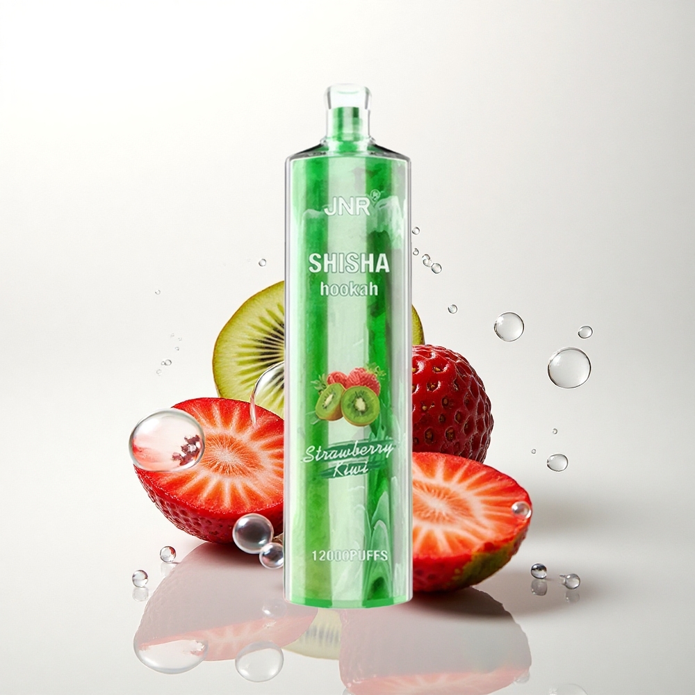 JNR Shisha Hookah 12000 Jahodová Kiwi 24ml 750mAh