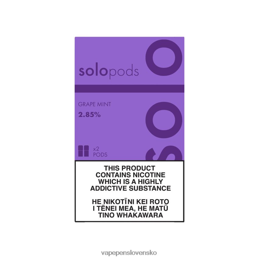 Vape Shop Bratislava hroznová mäta | Solo náhradný pod 2-balenie 2XFHNR54