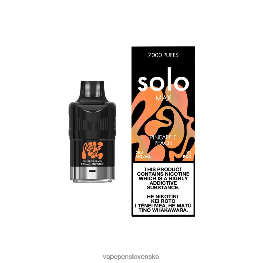 Vape Slovensko ananás broskyňa | Solo MAX pod 2XFHNR85