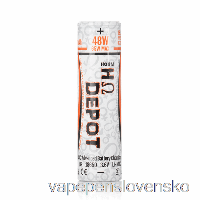 Hohm Depot 18650 3005mah 16,8a Batéria Jednobatériový Vape Shop Bratislava