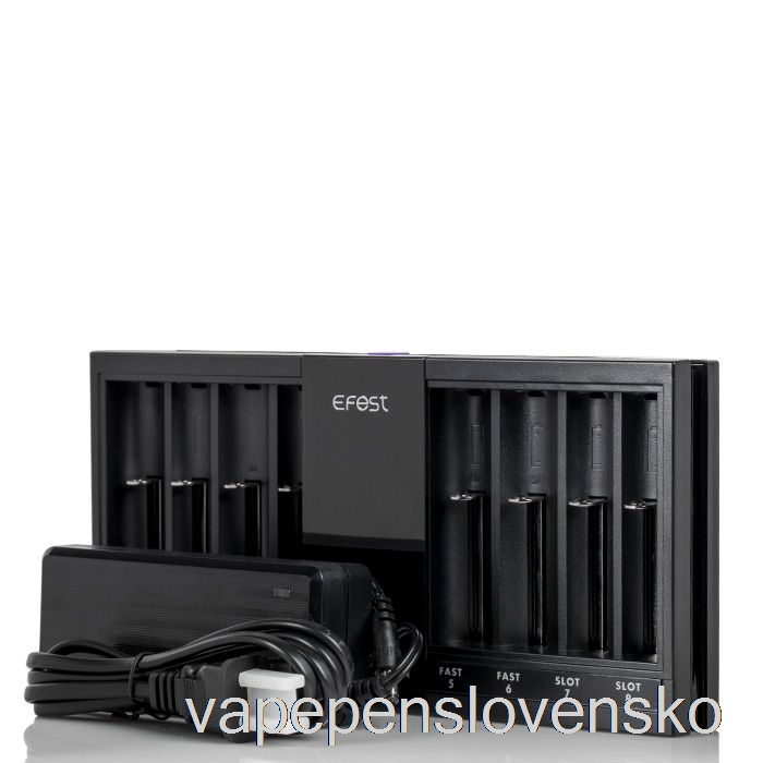 Efest Luc V8 Dvojitá Lcd Obrazovka Rýchlonabíjačka Batérií Vape Cigareta