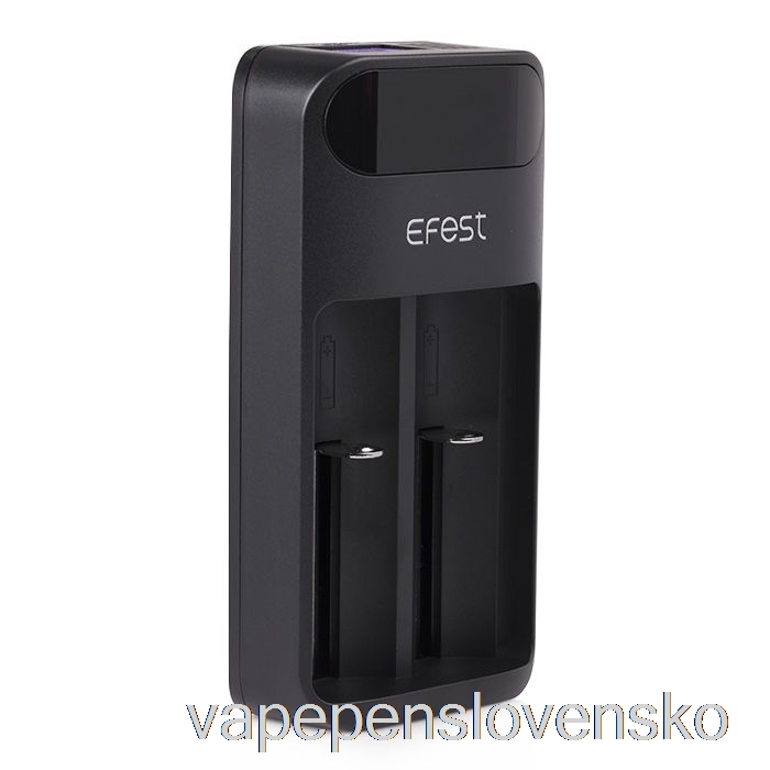 Efest Lush Q2 2-šachtová Inteligentná Led Nabíjačka Batérií Vape Slovensko
