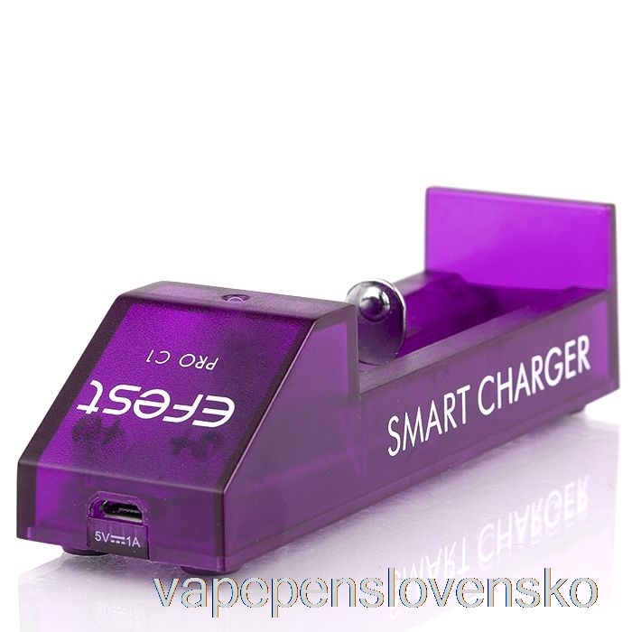Efest Pro C1 1-šachtová Inteligentná Nabíjačka Batérií Vape Pero