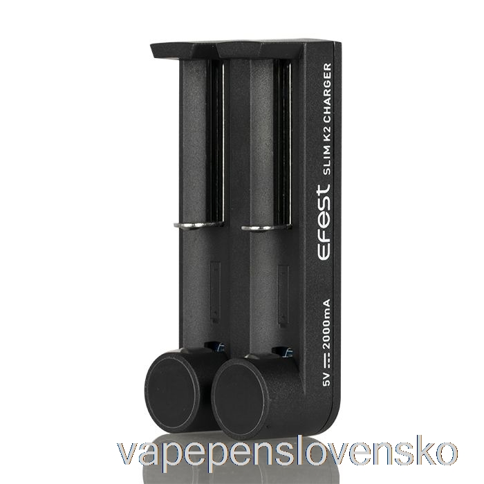 Efest Slim K2 Dvojslotová Nabíjačka Batérií Vape Pero