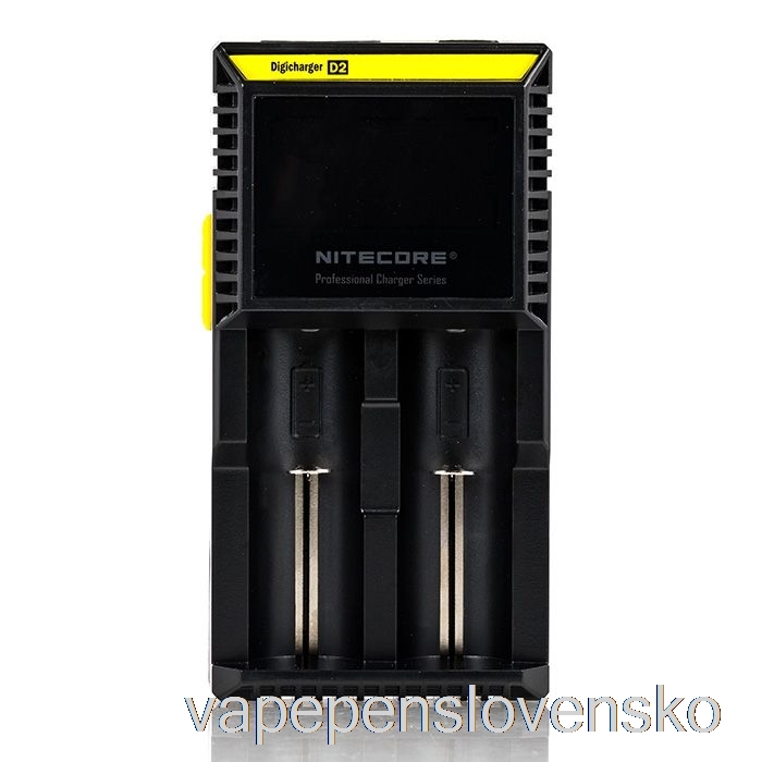 Nabíjačka Batérií Nitecore D2 (2-šachtové) Vape Pero