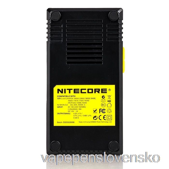 Nabíjačka Batérií Nitecore D2 (2-šachtové) Vape Pero