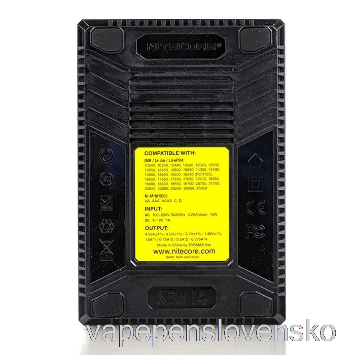 Nitecore I4 Battery Charger V2 (4-bay) Vape Slovensko