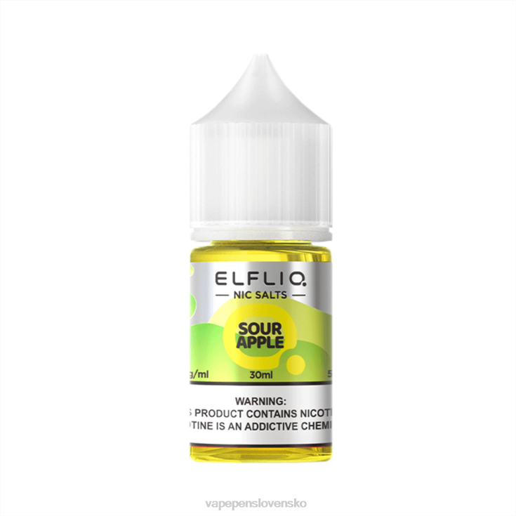 ELFBAR ELFLIQ Nic Salt 30 ml kyslé jablko HLRFP28