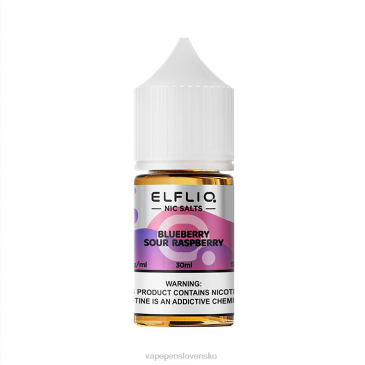 ELFBAR ELFLIQ Nic Salt 30 ml čučoriedka kyslá malina HLRFP12