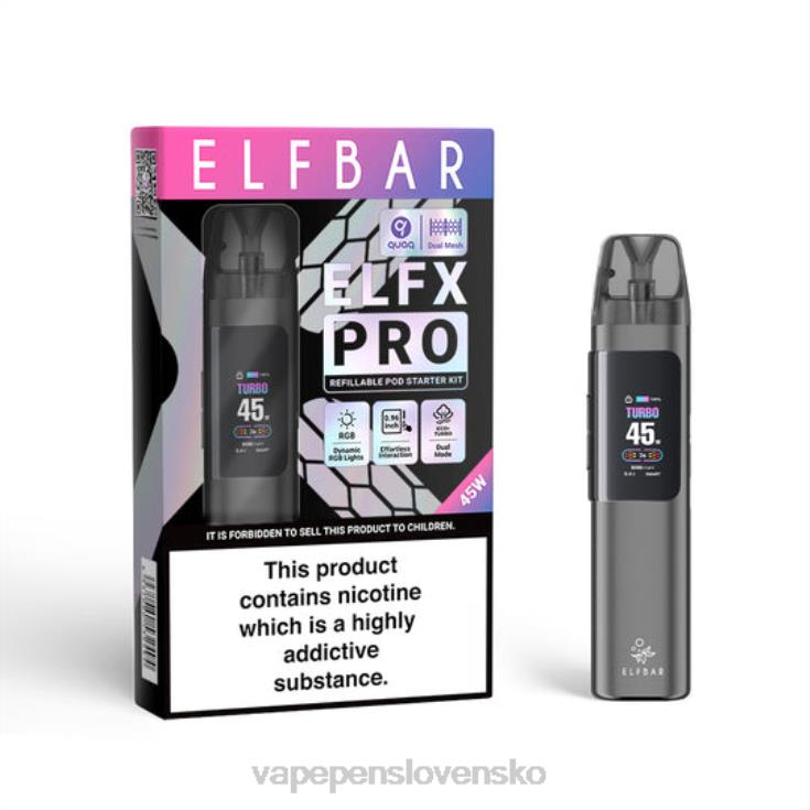 ELFBAR ELFX Pro Otvorené zariadenie šedý HLRFP3