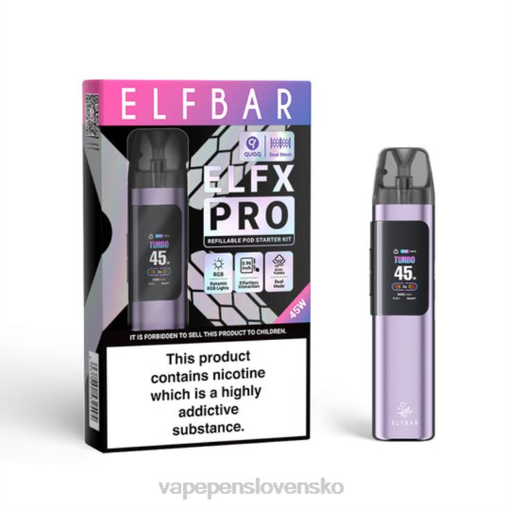 ELFBAR ELFX Pro Otvorené zariadenie fialový HLRFP2