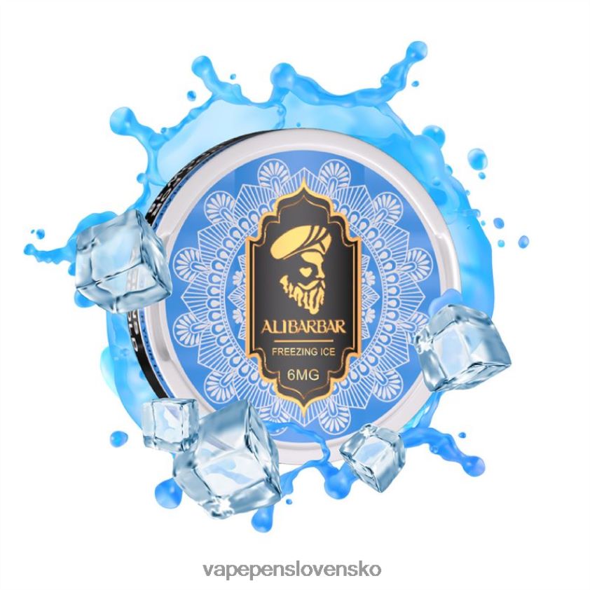 Alibarbar nikotínové vrecká mrazivý ľad 6JP0HD84 Vape Shop Bratislava